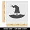 Stylized Witch Hat Halloween Wall Cookie DIY Craft Reusable Stencil